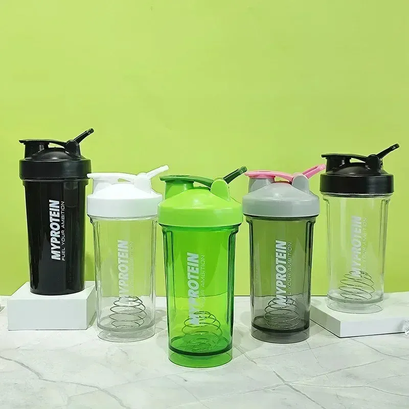 Premium 600ML Shaker Bottle – BPA-Free Sports Water Bottle with Protein Mixer – Portable Travel Cup with Stainless Steel Shake Ball – Ideal for Gym, Bike, and Summer Hydration