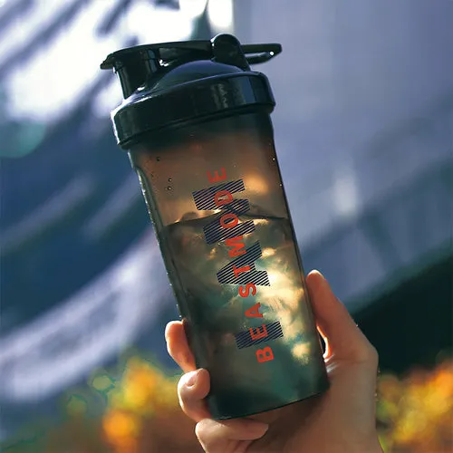 Premium 600ML Shaker Bottle – BPA-Free Sports Water Bottle with Protein Mixer – Portable Travel Cup with Stainless Steel Shake Ball – Ideal for Gym, Bike, and Summer Hydration