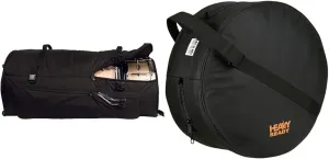 Protec Multi-Tom Drum Bag with Wheels CP200WL & 5.5"x14" Padded Snare Drum Bag HR5514