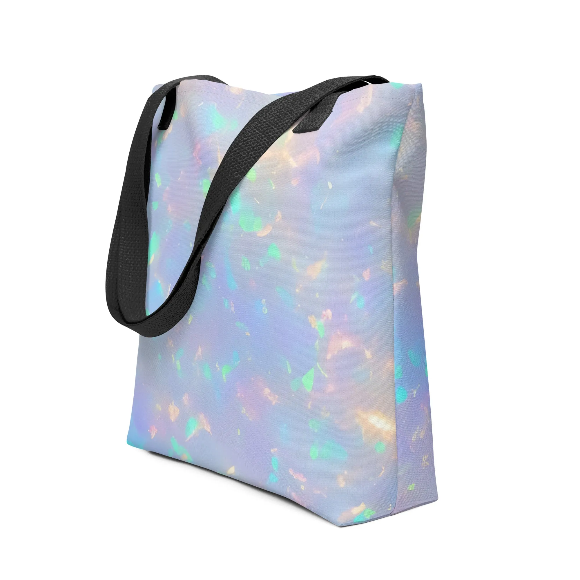Purple Opal All Over Print Tote Bag