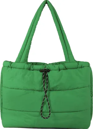 Queenoris Quilted Puffer Work Tote Bag for Women