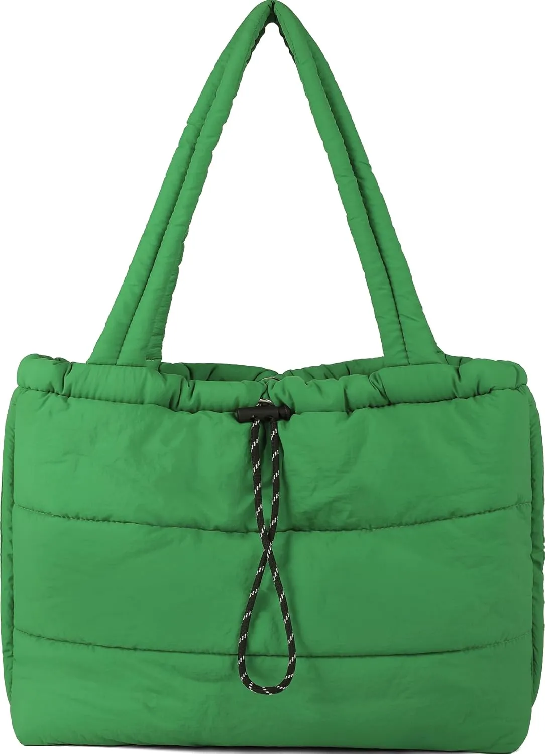 Queenoris Quilted Puffer Work Tote Bag for Women
