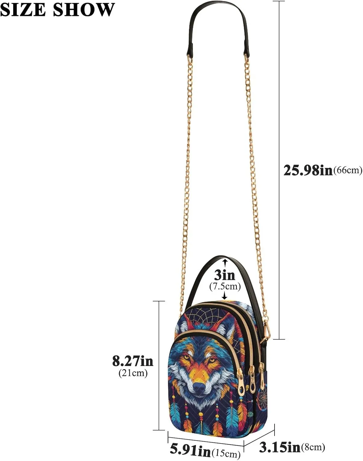 Quilted Crossbody Bag Small Shoulder Purse Women's Handbags Phone Purse with Chain