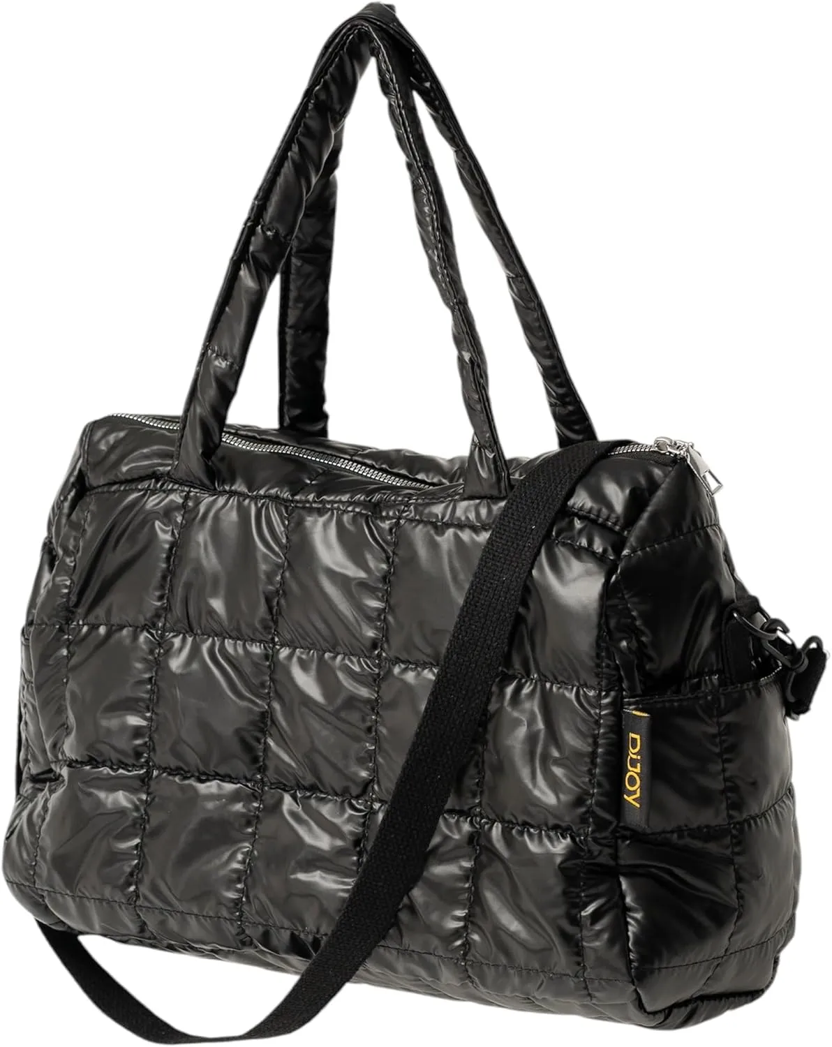 Quilted Lightweight Polyester Bag for Women – Versatile Travel Tote, Durable, Stylish Handbag for Work, Shopping & Daily Use
