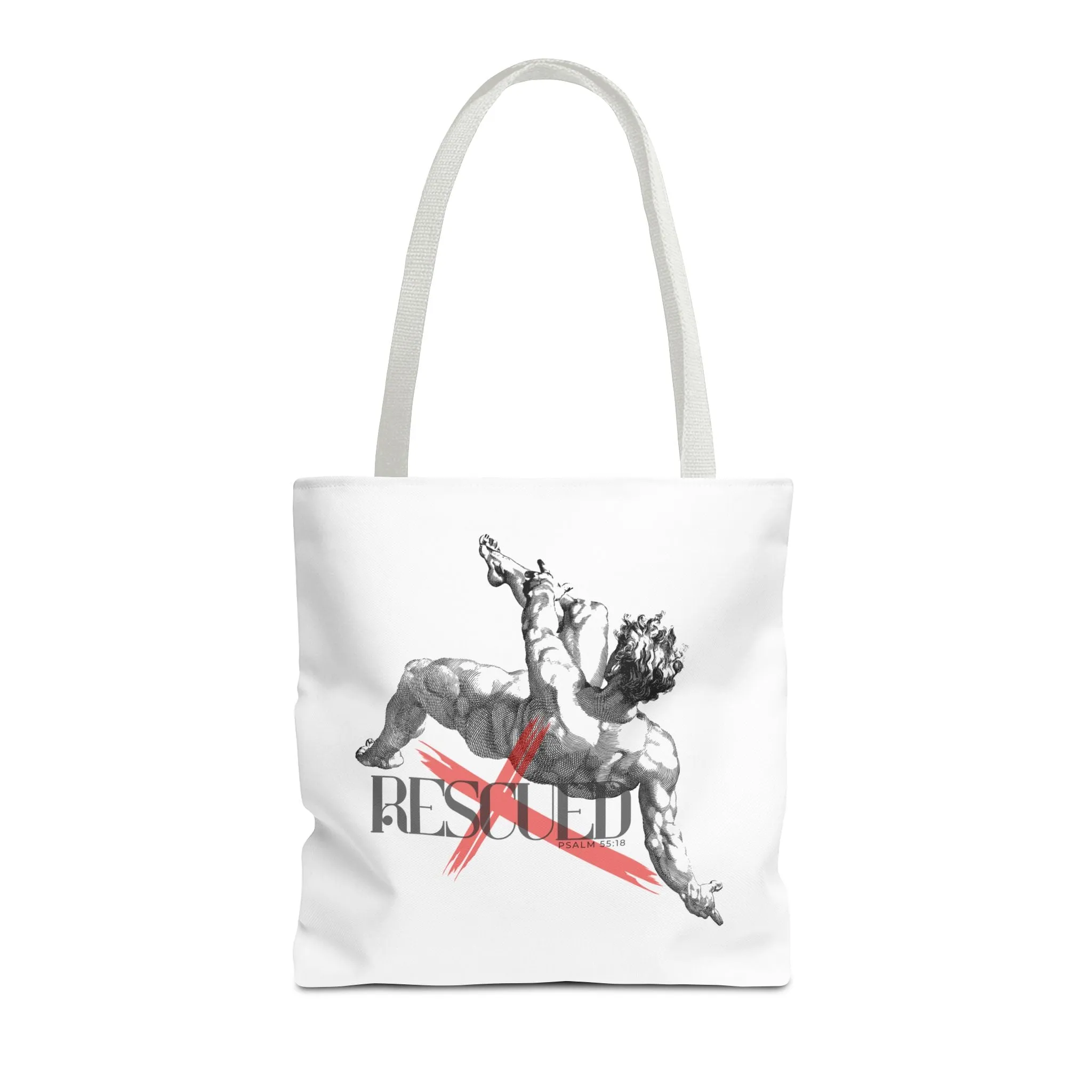Rescue-Themed Canvas Tote Bag - Eco-Friendly, Fashionable, Perfect for Shopping, Beach, Gym, Gifts for Animal Lovers