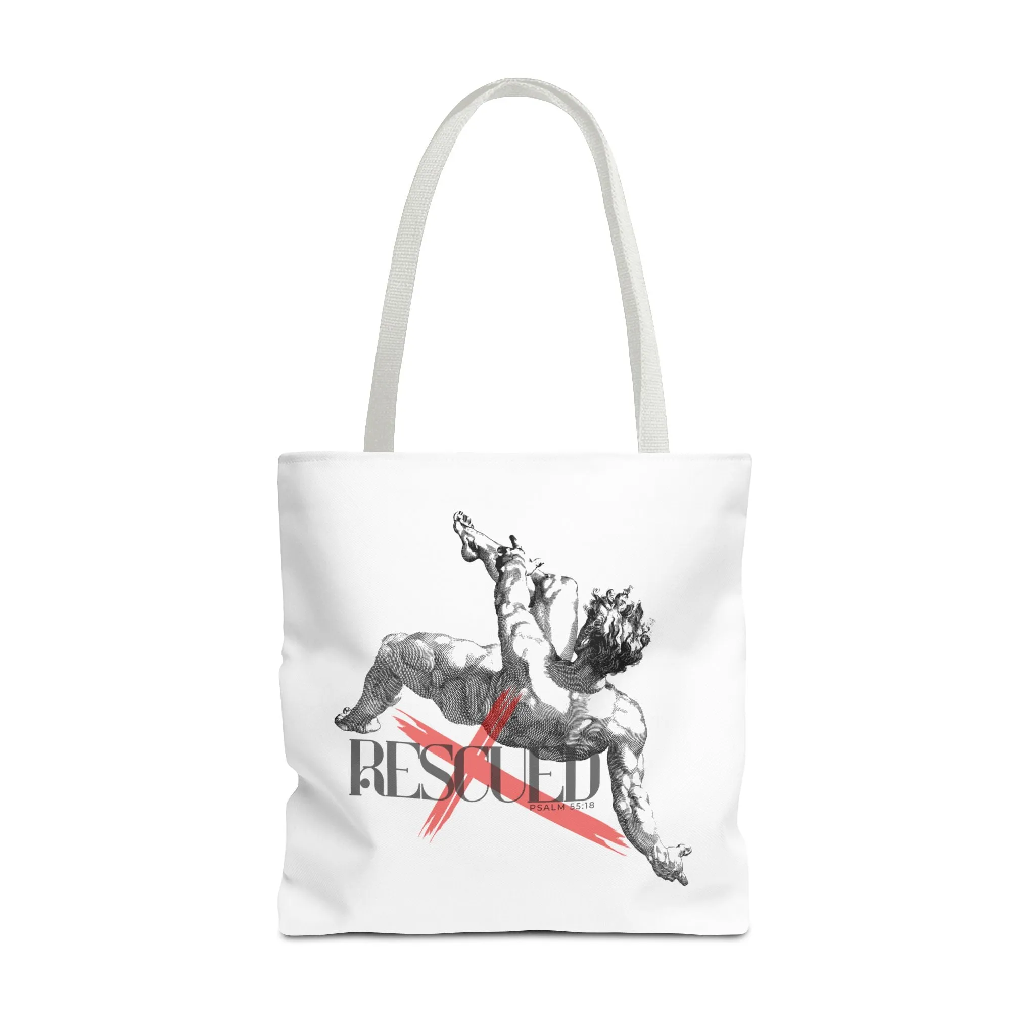 Rescue-Themed Canvas Tote Bag - Eco-Friendly, Fashionable, Perfect for Shopping, Beach, Gym, Gifts for Animal Lovers