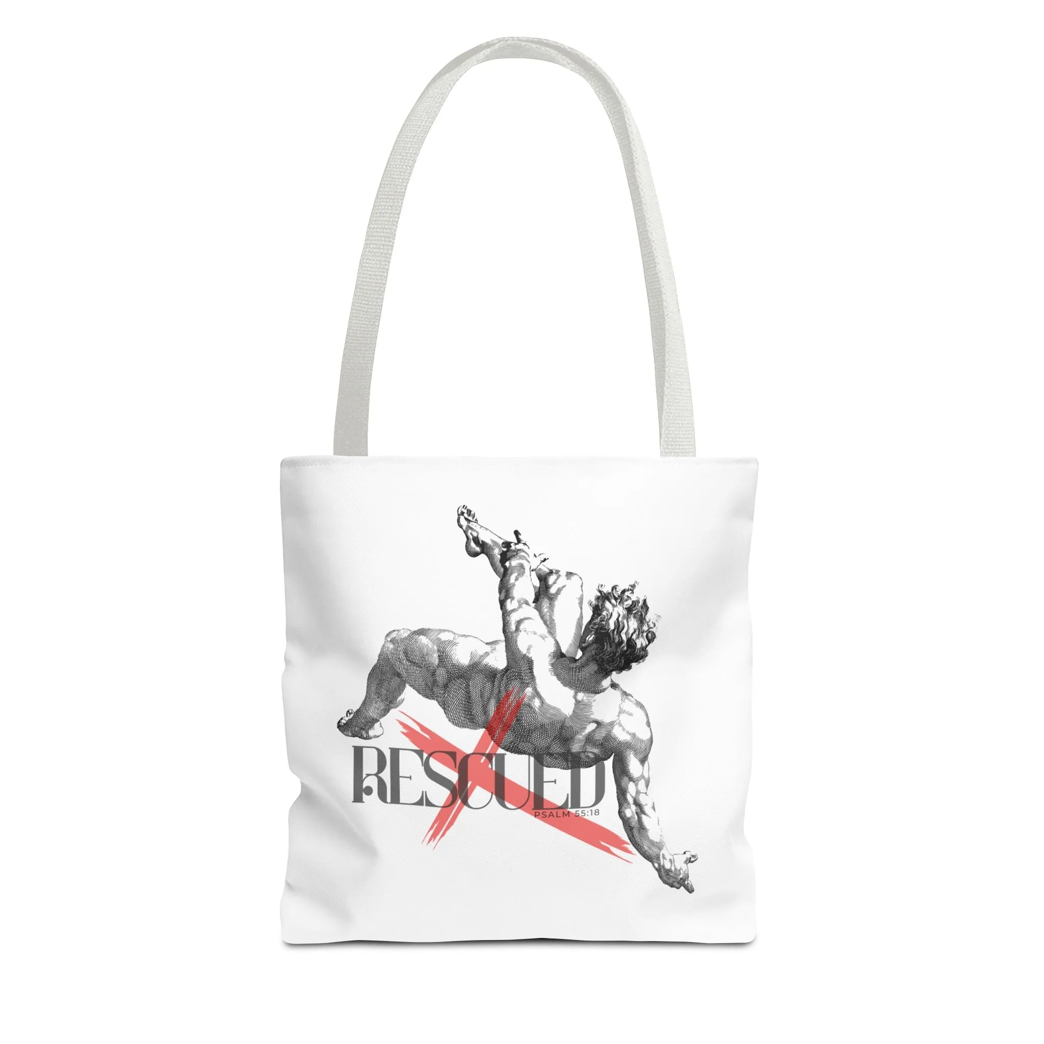 Rescue-Themed Canvas Tote Bag - Eco-Friendly, Fashionable, Perfect for Shopping, Beach, Gym, Gifts for Animal Lovers