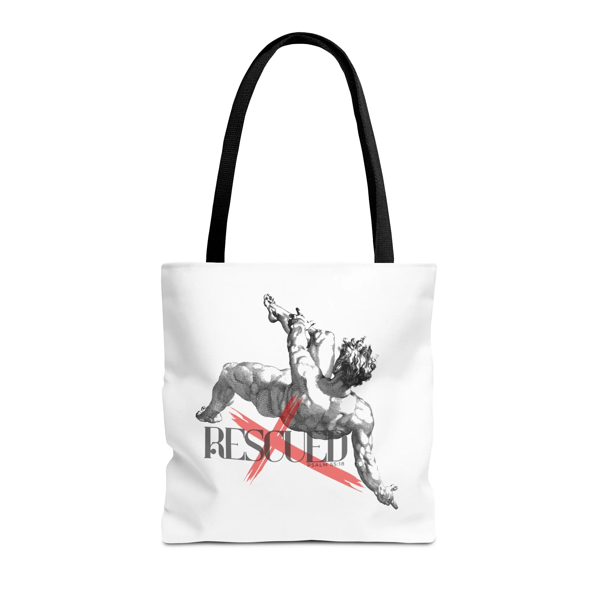 Rescue-Themed Canvas Tote Bag - Eco-Friendly, Fashionable, Perfect for Shopping, Beach, Gym, Gifts for Animal Lovers