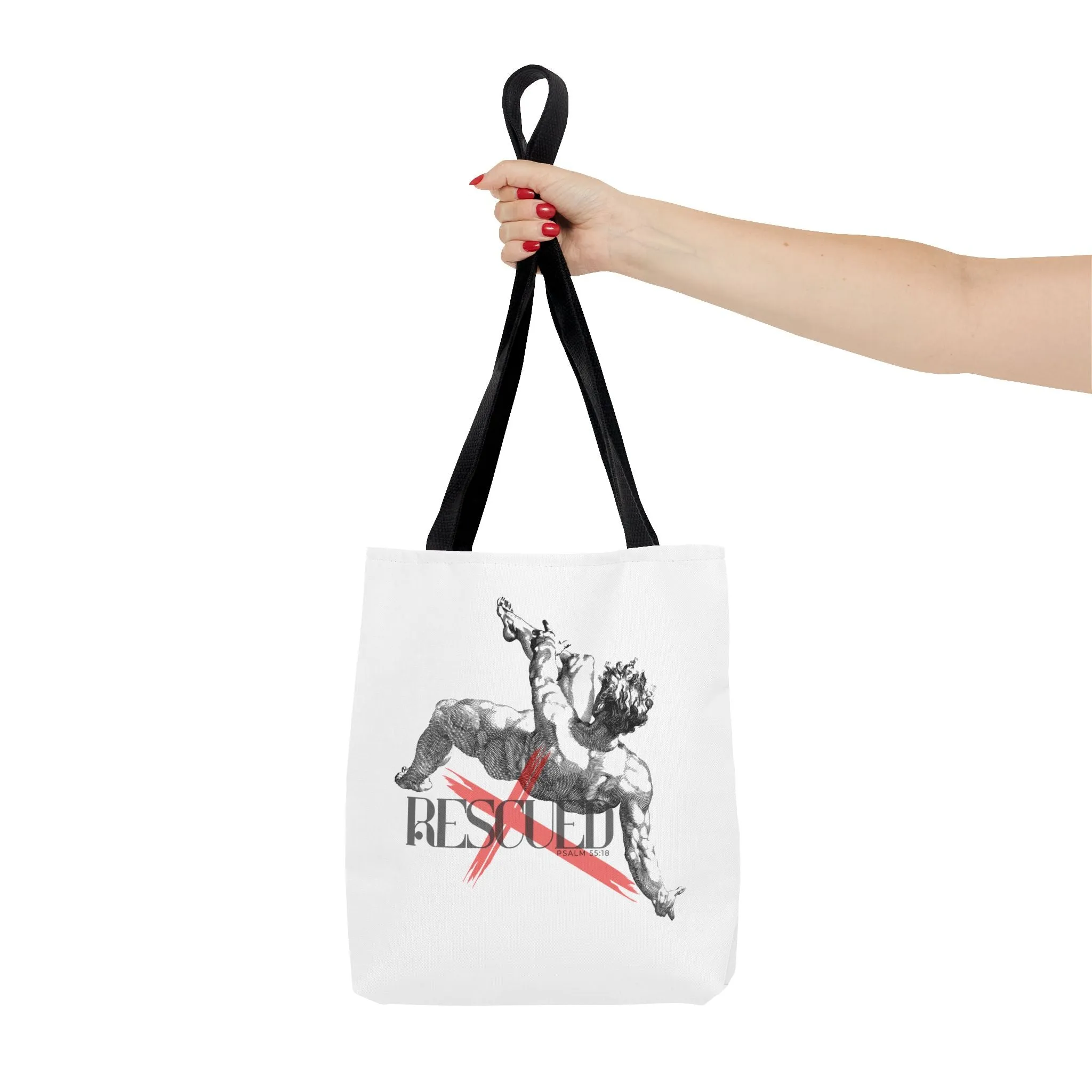 Rescue-Themed Canvas Tote Bag - Eco-Friendly, Fashionable, Perfect for Shopping, Beach, Gym, Gifts for Animal Lovers