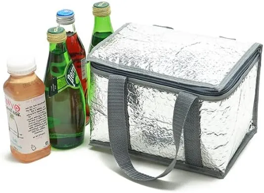 Reusable Lunch Box, Insulated Lunch Bag, Office Work Picnic Beach, Lunch Bag for Women, Leak Proof Freezer Bag, Adjustable Shoulder Bag Ladies Lunch Bag