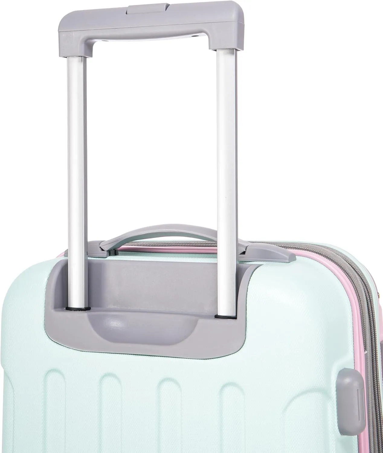 Rockland London Hardside Expandable Luggage with Spinner Wheels, Multicolor, 20"/14" 2pc Set