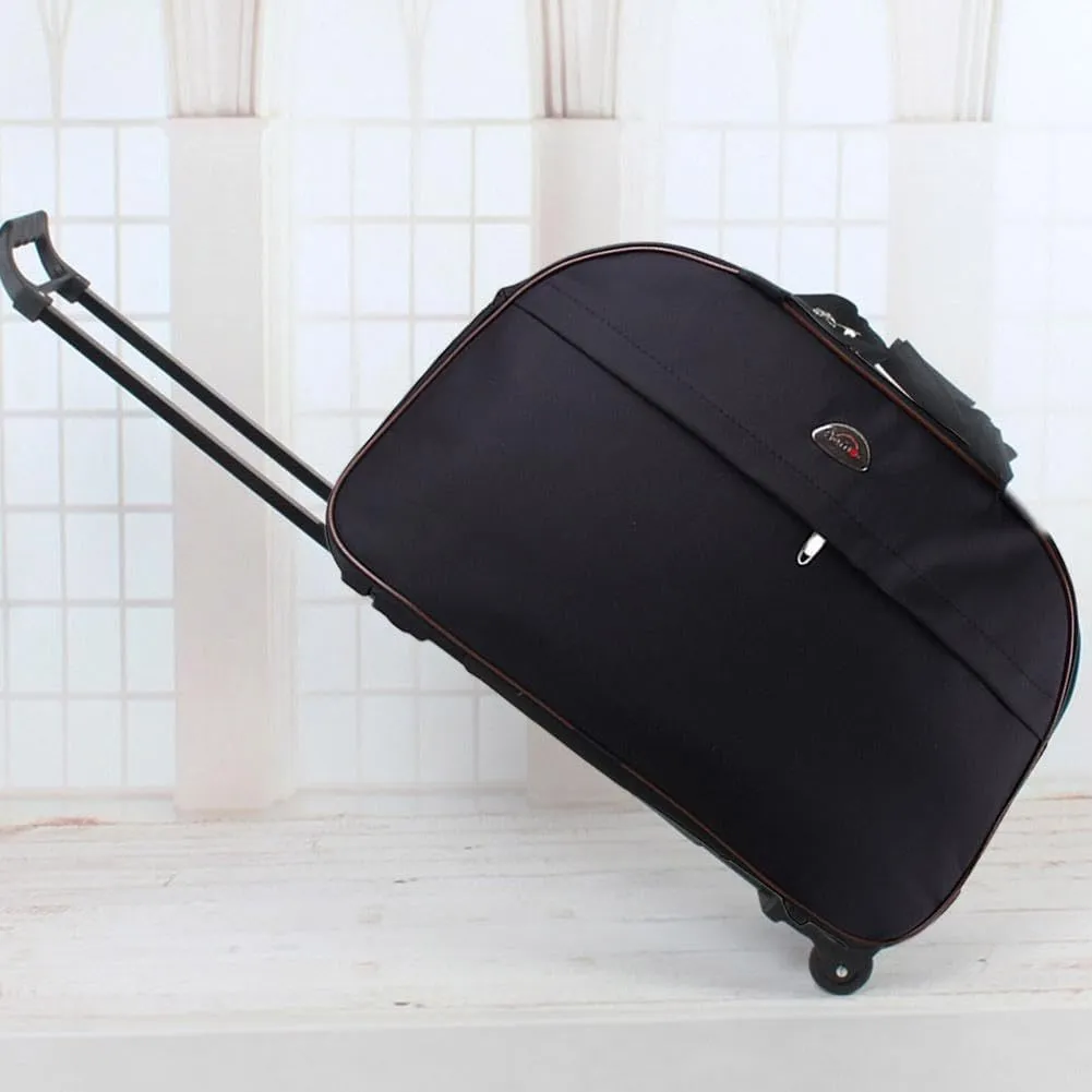 Rolling Duffel Bag,36L Waterproof Carry On Weekender Bags, Wheeled Travel Duffel Bag,Fashion Travel Bags,Gym Bag for Men Women