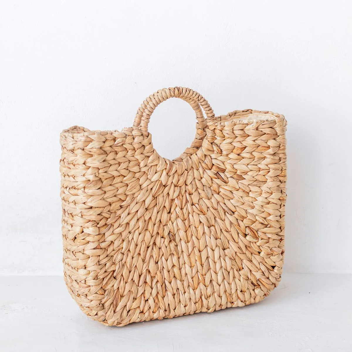Rootz  Woven Summer Bag | Shopping Bag SAMBAS made of Water Hyacinth