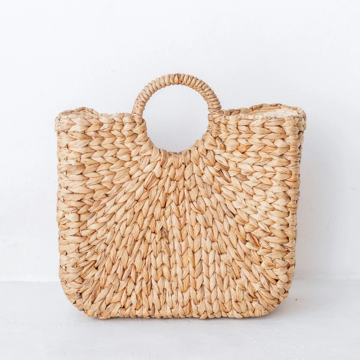 Rootz  Woven Summer Bag | Shopping Bag SAMBAS made of Water Hyacinth