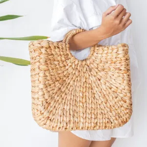 Rootz  Woven Summer Bag | Shopping Bag SAMBAS made of Water Hyacinth