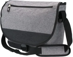 SA106 Mens Urban City Dweller Grey Heather Shoulder Messenger Bag