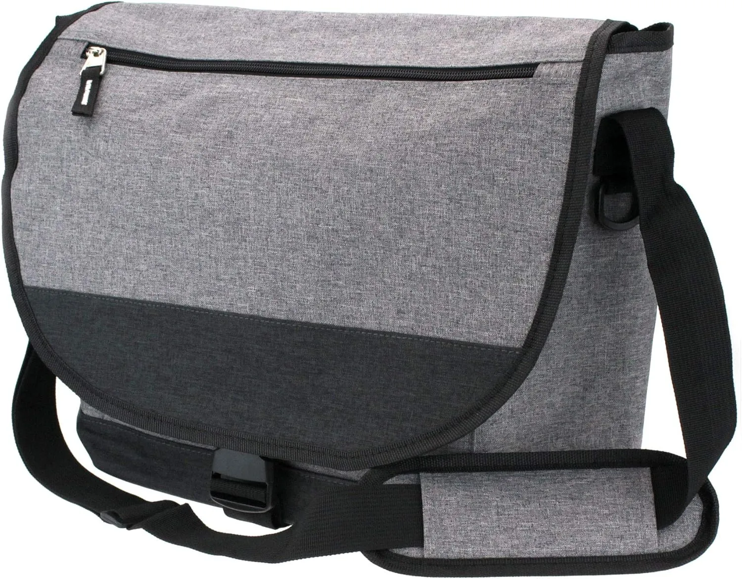 SA106 Mens Urban City Dweller Grey Heather Shoulder Messenger Bag
