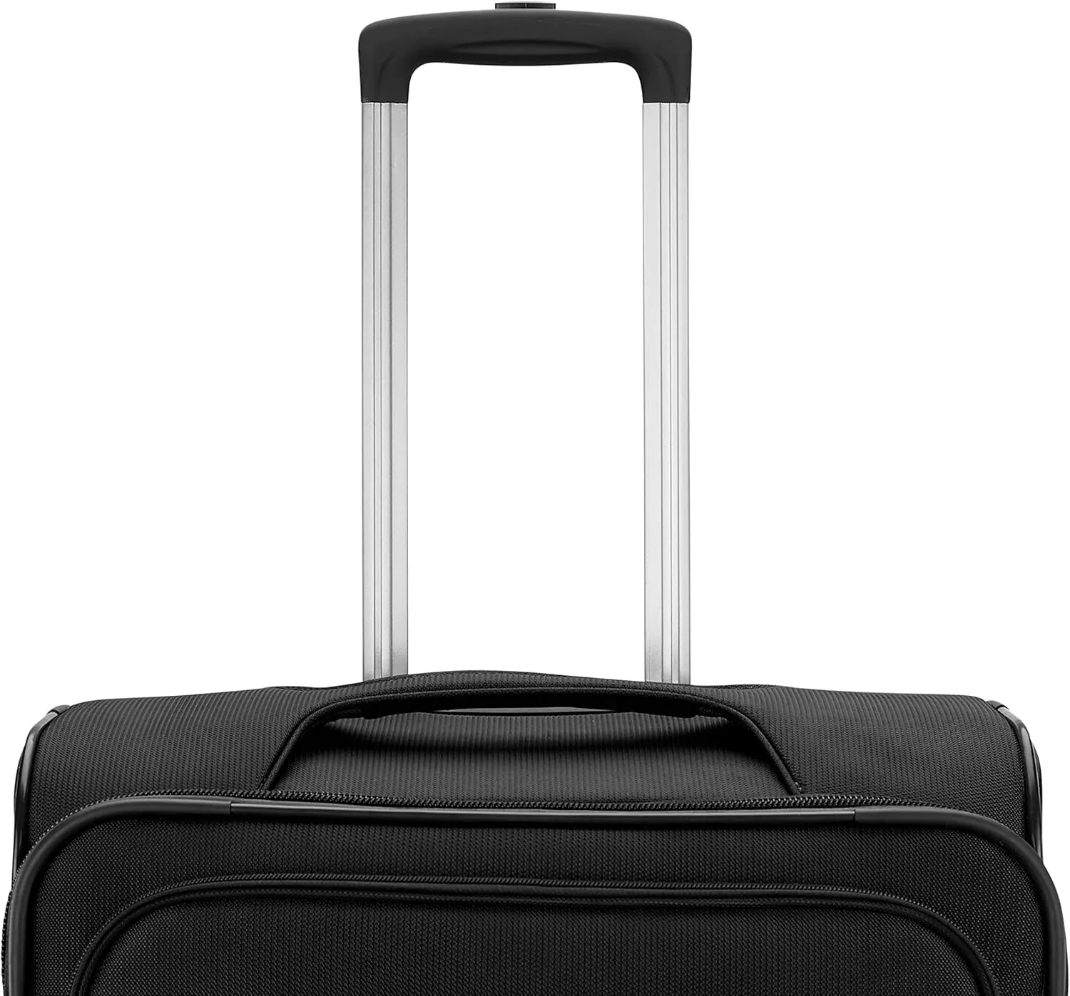 Samsonite Ascella 3.0 Softside Expandable Luggage with Spinners, Black, 2PC SET (Carry-on/Medium)