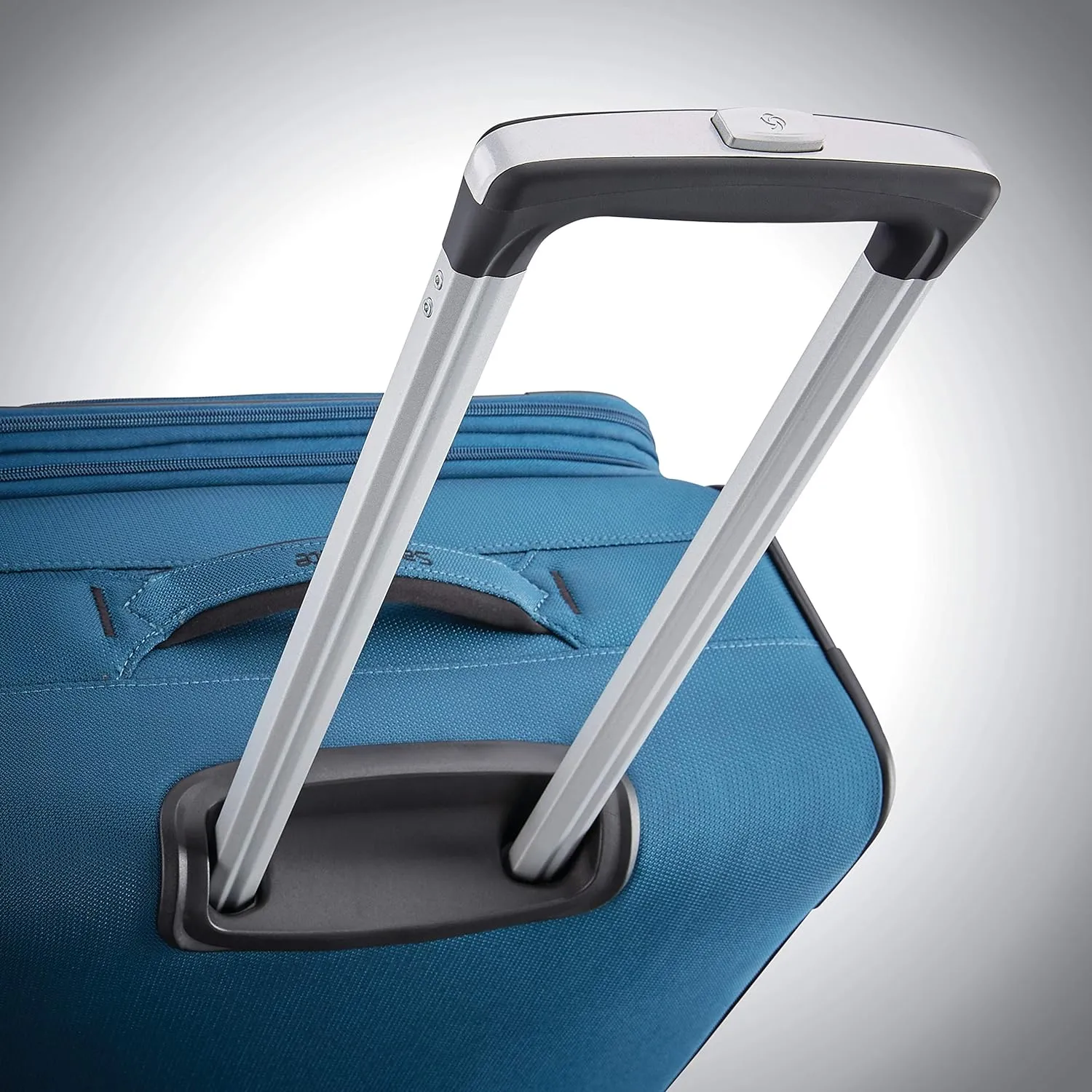 Samsonite Ascella X Softside Expandable Luggage with Spinners, Teal, 2PC SET (Carry-on/Medium)