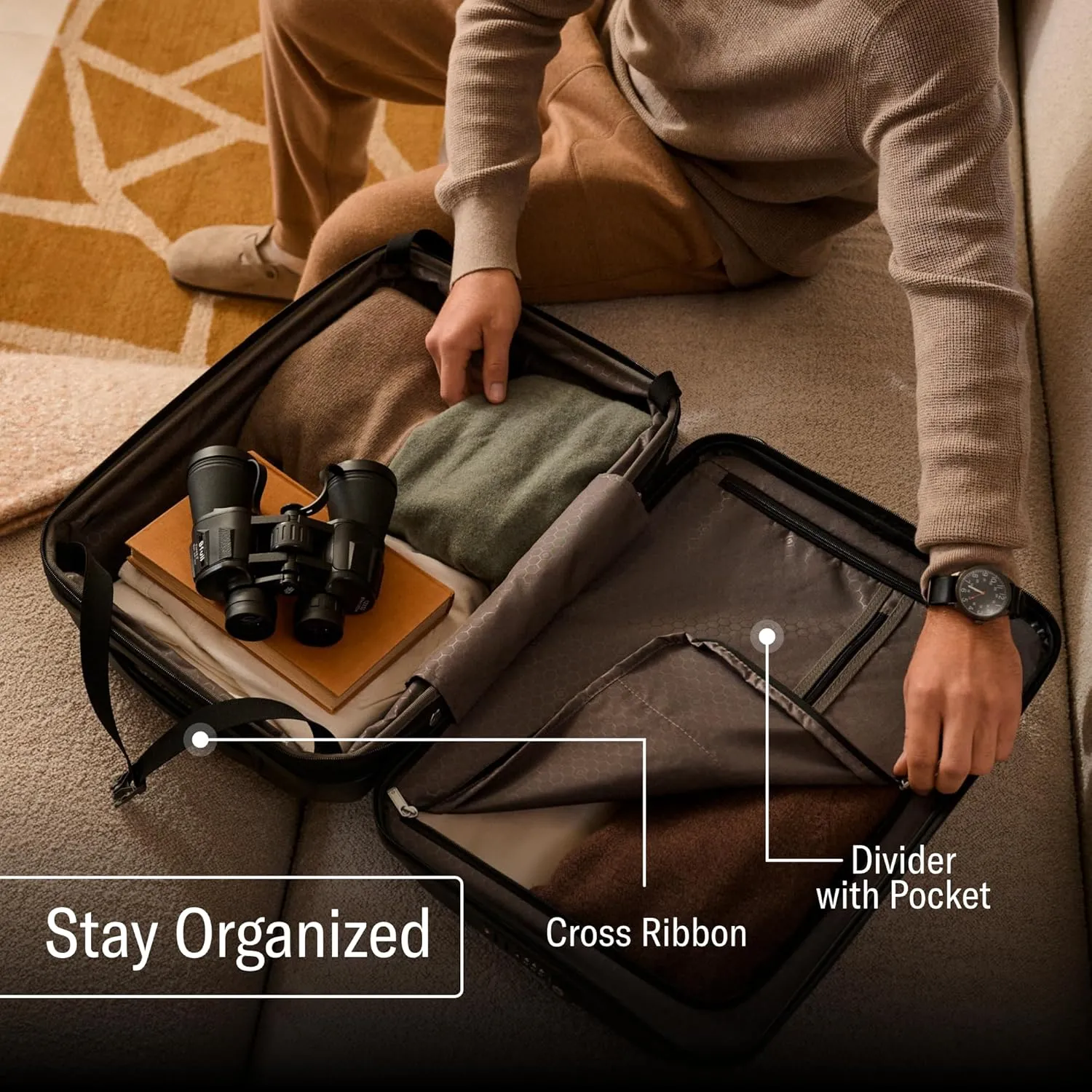 Samsonite Freeform Hardside Expandable with Double Spinner Wheels, Carry-On 21-Inch, Pine Green