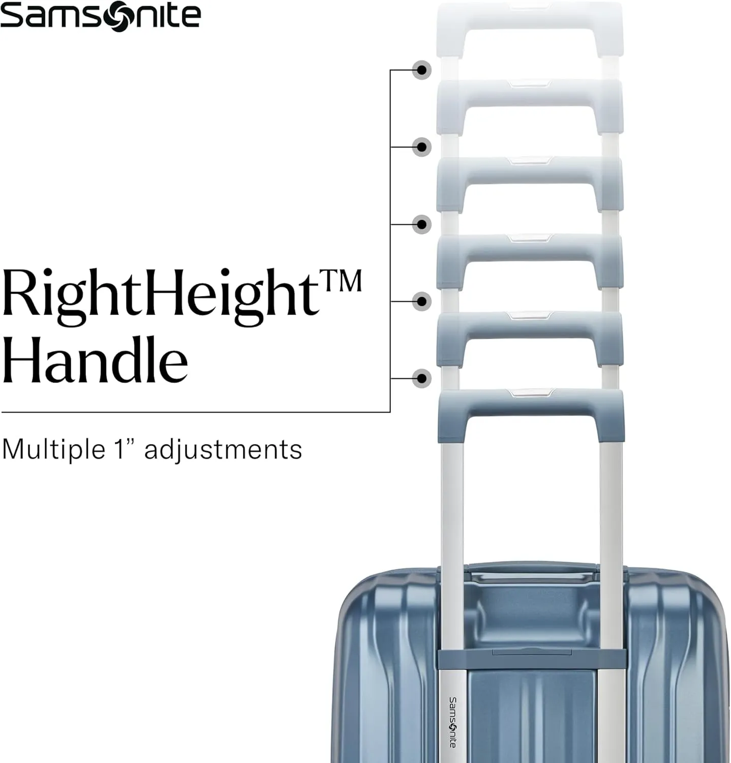 Samsonite UpLIFT 31" Lightweight Hardside X-Large Checked Luggage with Spinner Wheels - Expandable Luggage - Airline-Approved, Polycarbonate Hard Suitcase for Ultra Lightweight Travel - Elemental Blue