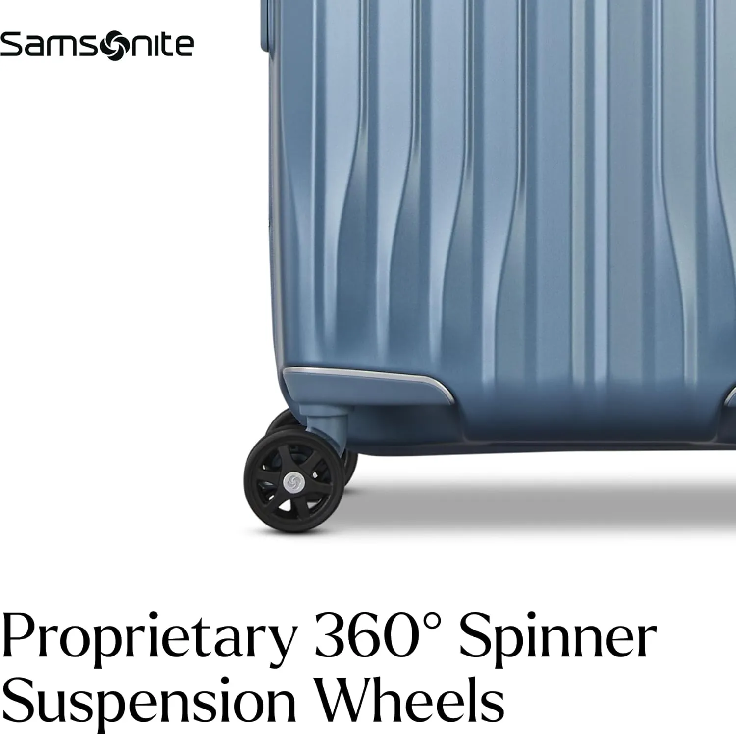 Samsonite UpLIFT 31" Lightweight Hardside X-Large Checked Luggage with Spinner Wheels - Expandable Luggage - Airline-Approved, Polycarbonate Hard Suitcase for Ultra Lightweight Travel - Elemental Blue