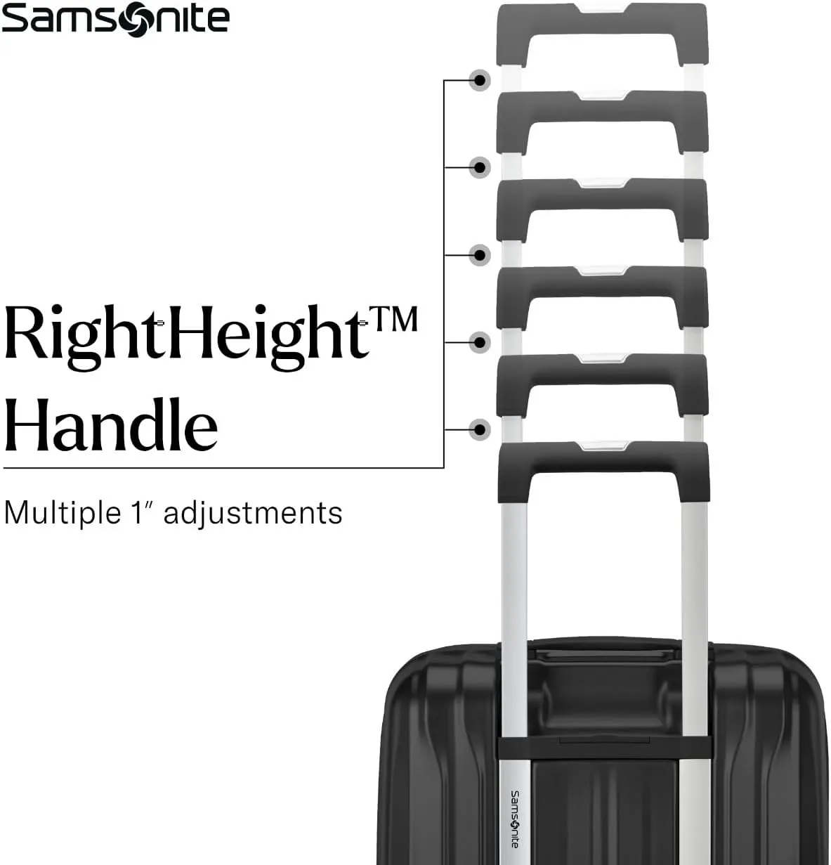 Samsonite UpLIFT 31" Lightweight Hardside X-Large Checked Luggage with Spinner Wheels - Expandable Luggage - Airline-Approved, Polycarbonate Hard Suitcase for Ultra Lightweight Travel - Phantom Black