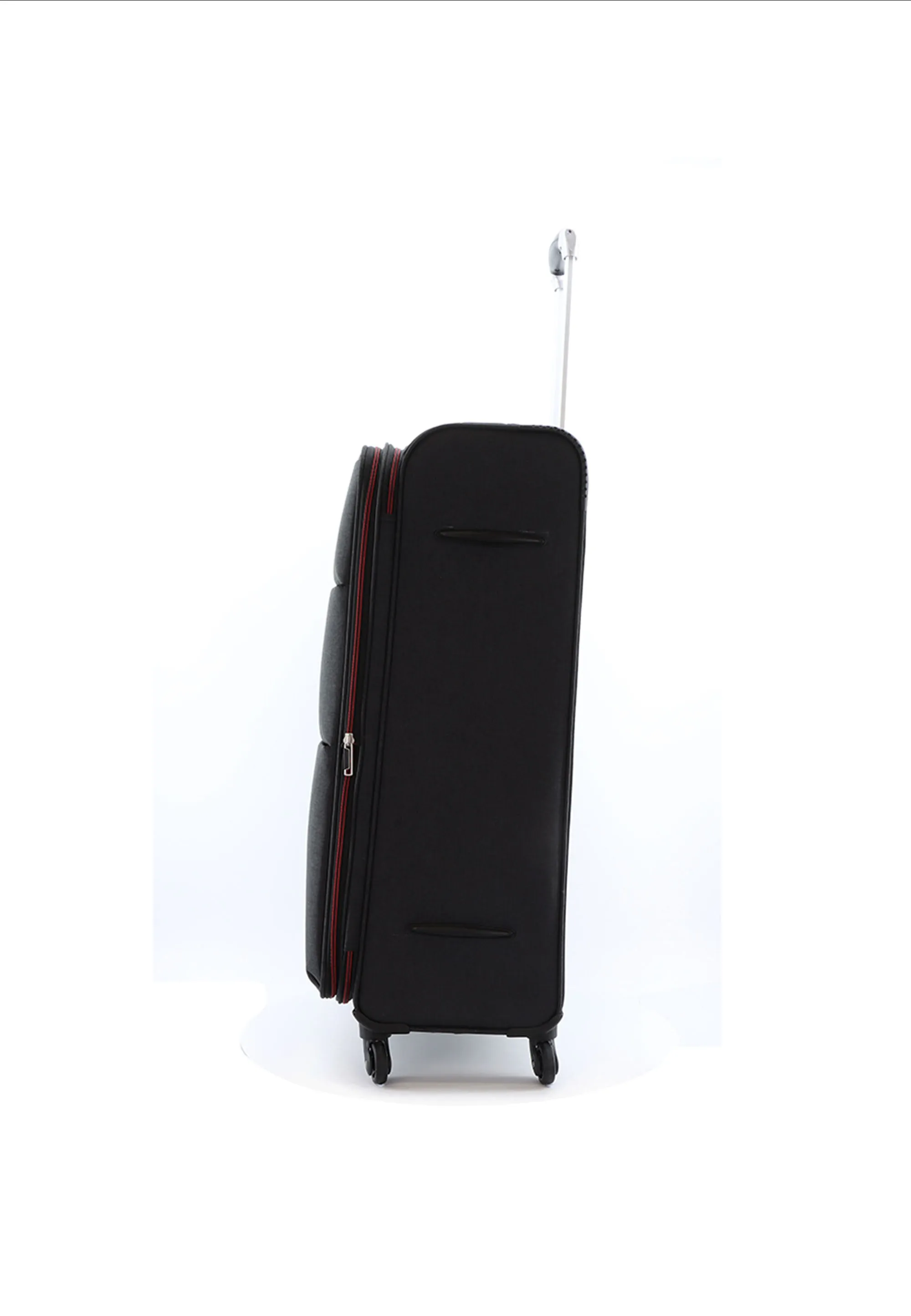 Saxoline Relax Red zipper Soft Luggage / Trolley / Suitcase Anthracite