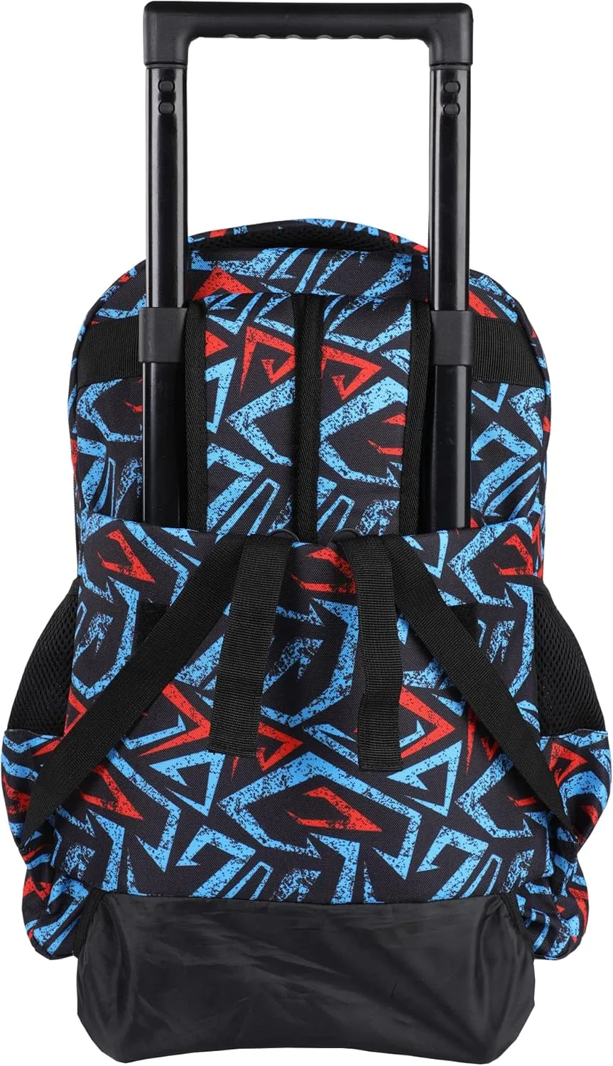 Seastig Kids Rolling Backpack 18in Wheeled Double Handle Backpack with Wheels