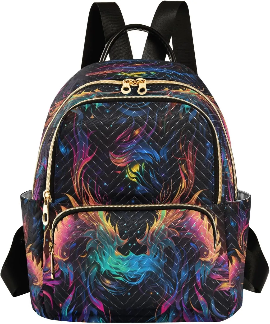 senya Symbolic Use Of Animals Women Backpack Purse Travel Daypack Shoulder Bag