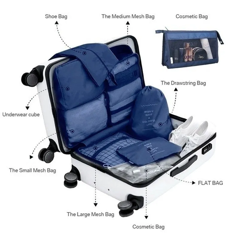 Set Organizer Bags for Travel