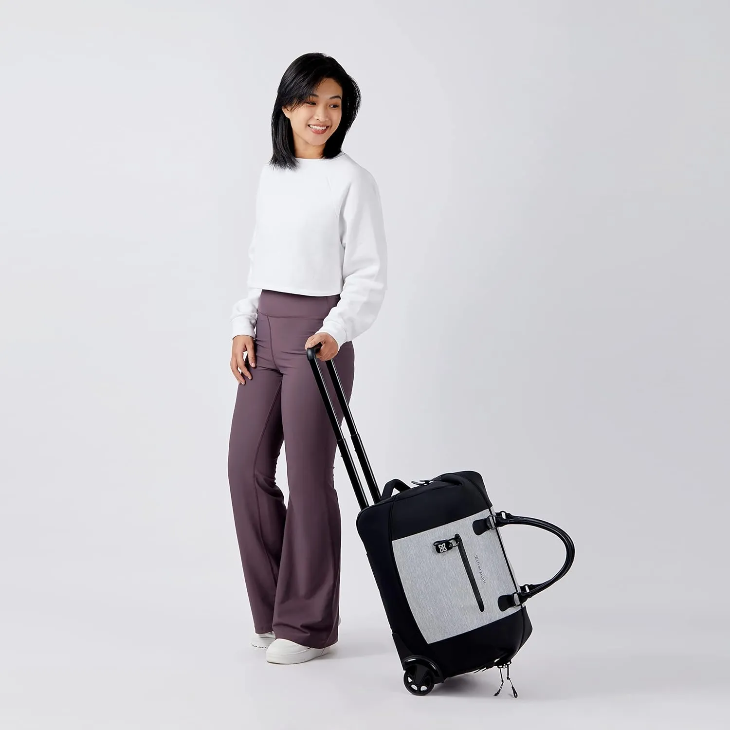 Sherpani Trip, 2 Wheeled Rolling Duffel Bag, Travel Duffel Bags, Duffle Bag, Carry On Luggage for Women