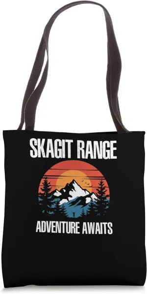Skagit Range Adventure Awaits Cascade Range US Mountains Tote Bag