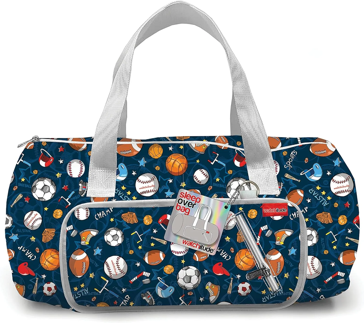 Sleepover Bag, Kids Travel Duffle Bags, Sports - Child Camping Bags, Strong & Lightweight, Ripstop Nylon, YKK Zippers, Children, Built in Stuff Sack, Equipment, Clothing & More