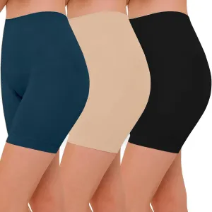 Slip Shorts for Women Under Dresses, Seamless Anti Chafing Shorts Summer, Biker Shorts for Women