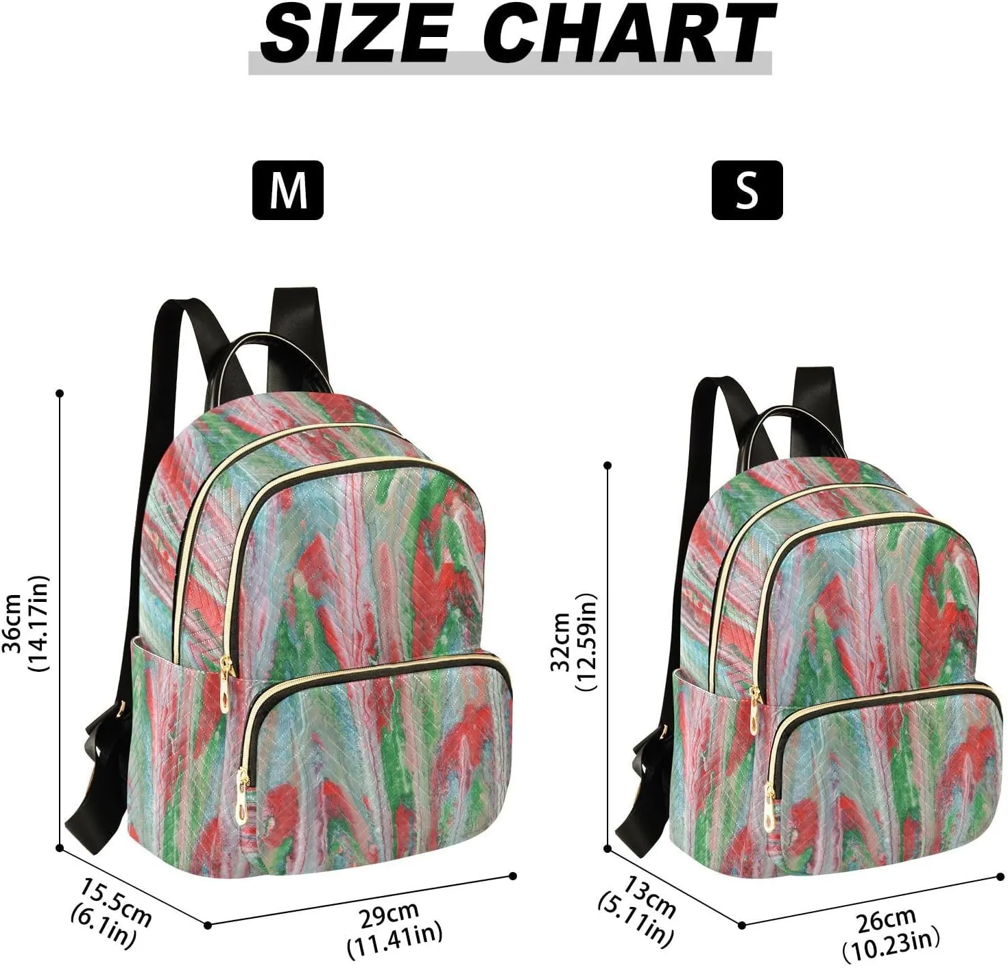 Small Backpack for Women Quilted Backpack Fashion Shoulder Bag Casual Daypack with Leather Carrying Handle(Pattren 2)