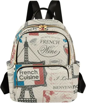 Small Backpack for Women Quilted Backpack Fashion Shoulder Bag Casual Daypack(Pattren 5)