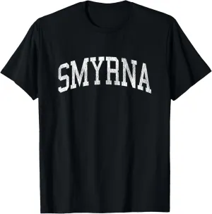 Smyrna South Carolina SC Vintage Athletic Sports Design T-Shirt