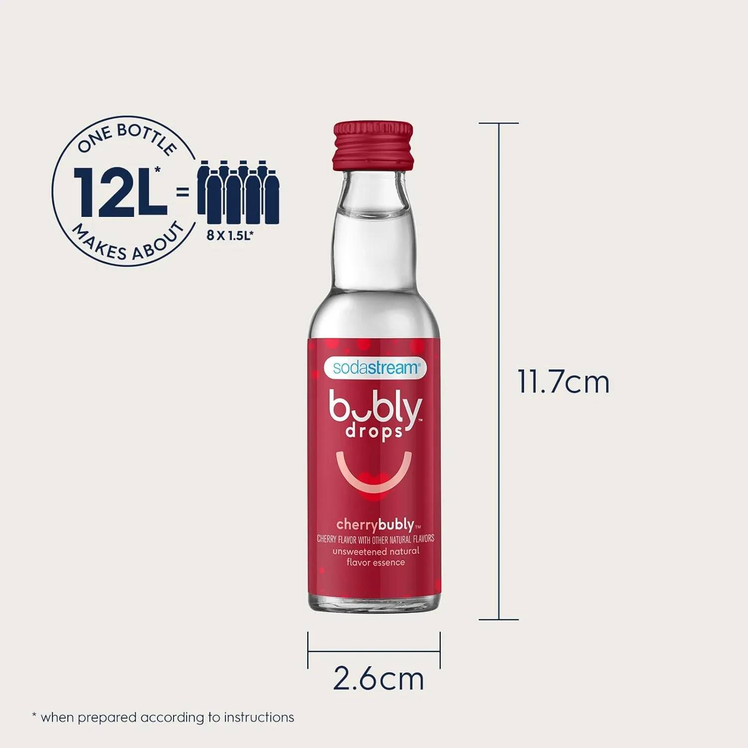 SodaStream - Blackberry bubly Drops, Unsweetened Natural Flavor, No Calories or Sweeteners, Makes 36 cans, Seltzer Flavor, 4 Fl Oz (Pack of 3)