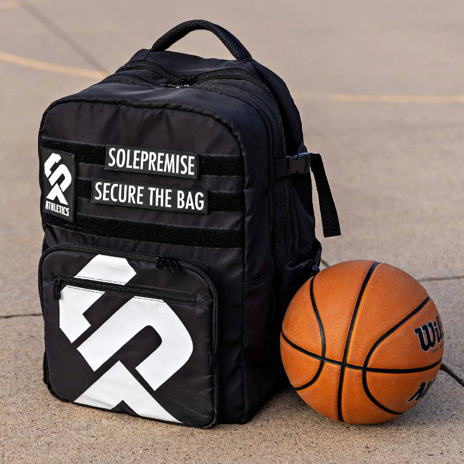 Sole Premise Gym Tactical Backpack (Tennis, Gym, Basketball, Baseball, Pickleball, Yoga, Travel)