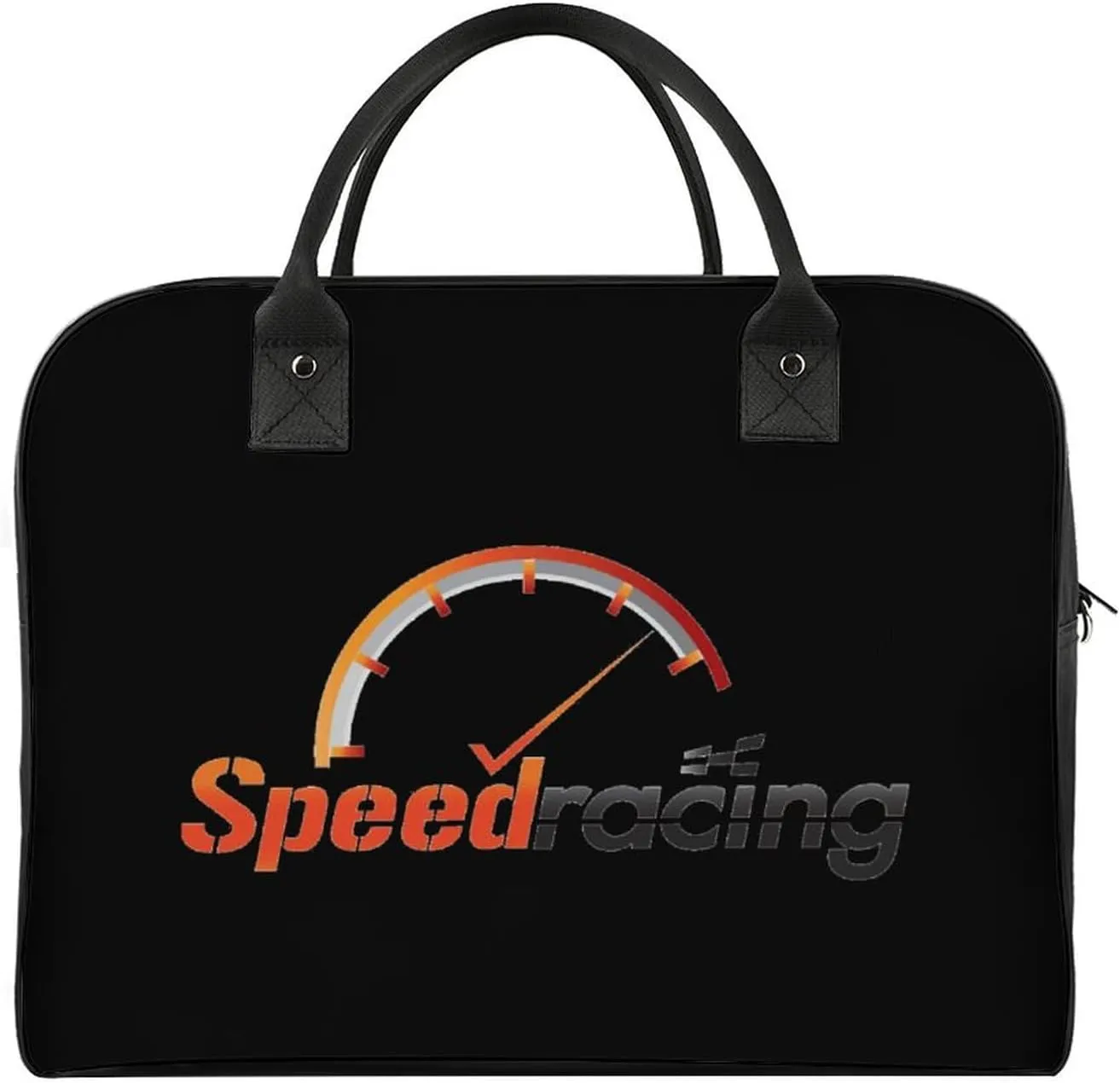 Speed-racing Duffle Bag for Travel Crossbody Sports Tote Gym Bag Shoulder Weekender Overnight Bag