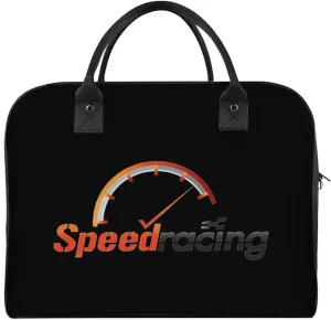 Speed-racing Duffle Bag for Travel Crossbody Sports Tote Gym Bag Shoulder Weekender Overnight Bag