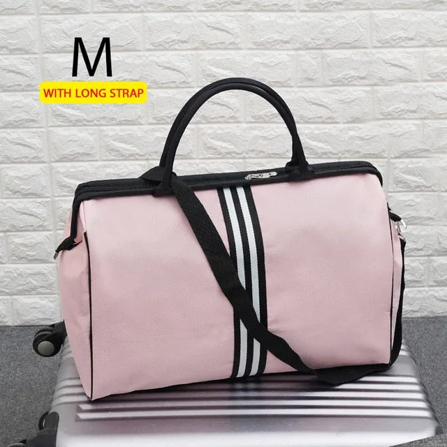Sports Overnight Traveling Handbag Ultimate savings Women Bag Sport Travel Duffle Bags Weekend XA637WB Bags Bag Stripe Men Bag Large Fitness Fully integrated Gym