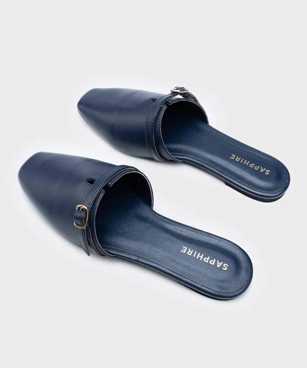 Square-Toe Mules