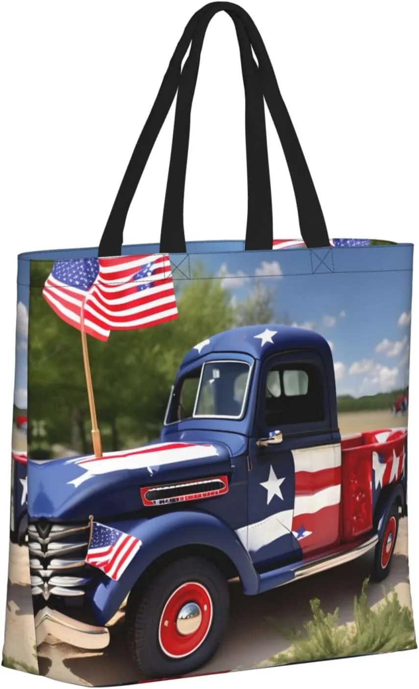 SSIMOO Cartoon Milk Cow Trendy Fashion Shopping Bags,Zippered Convenience Bag,Shopping Tote And Shoulder Bag
