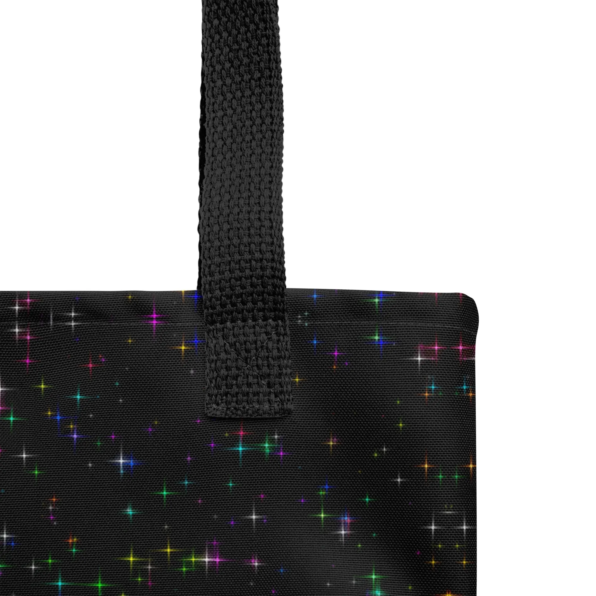 Starry Night Mandala Sky All Over Print Tote Bag