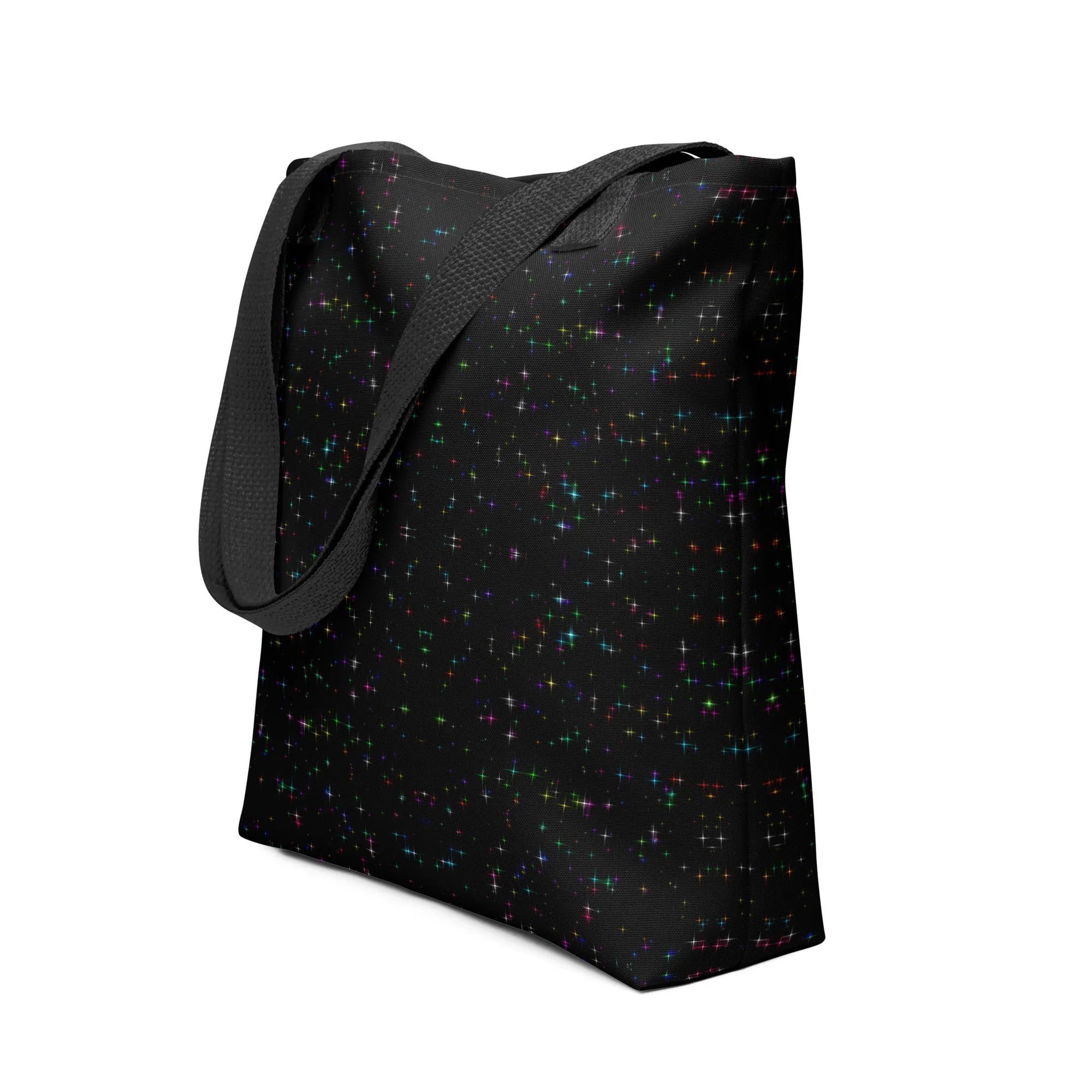 Starry Night Mandala Sky All Over Print Tote Bag