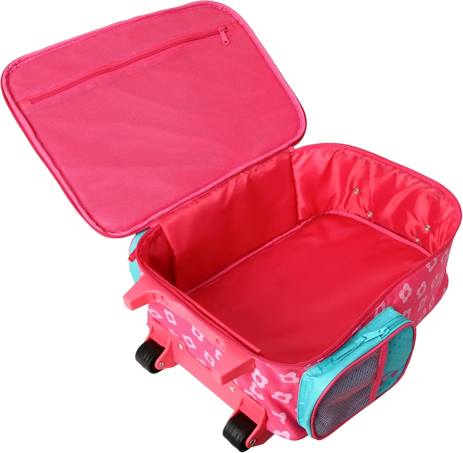 Stephen Joseph Kids' Classic Rolling Luggage, Princess/Castle, One Size
