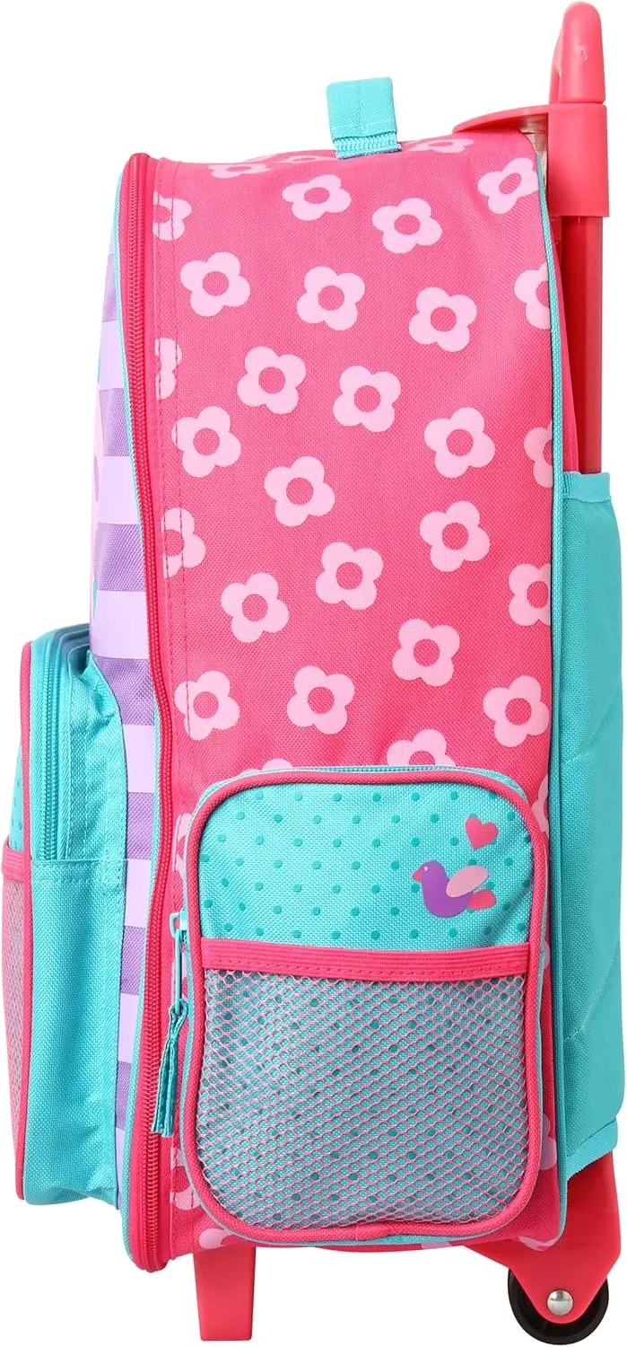 Stephen Joseph Kids' Classic Rolling Luggage, Princess/Castle, One Size