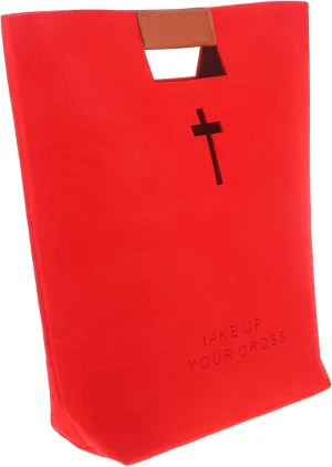 Storage Bag Multi-function Tote Bag Bible Bag for Ladies Bag for Bible Felt Bible Bag Bible Organizer